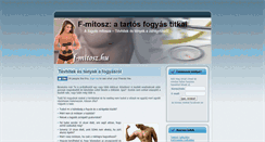 Desktop Screenshot of f-mitosz.hu